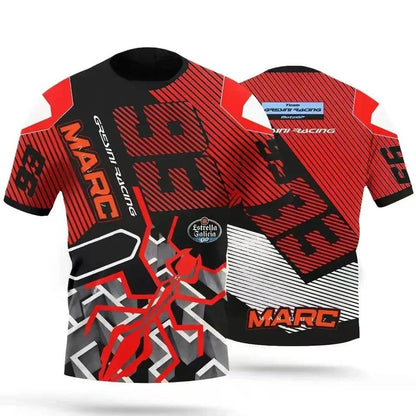MOTO GP Quick Dry Sport T-Shirt - Breathable Casual Tee for Men - Buy Center US