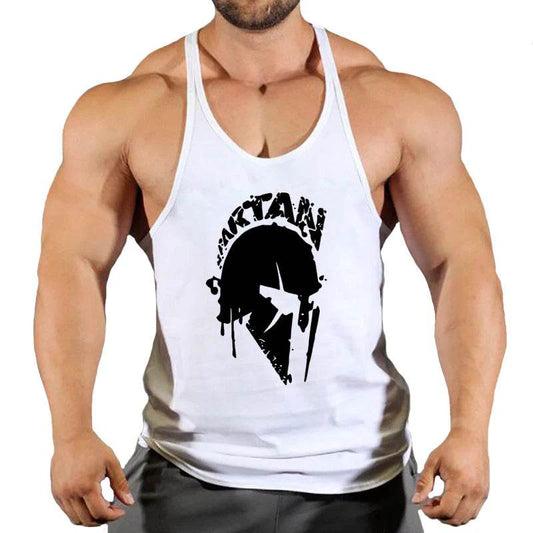 Men's Cotton Gym Running Tank Top - Casual Sleeveless Fitness Shirt - Buy Center US