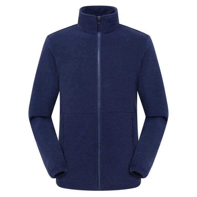 TRVLWEGO Men's Polar Fleece Jacket - Lightweight, Full Zip with Pockets - Buy Center US