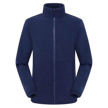 TRVLWEGO Men's Polar Fleece Jacket - Lightweight, Full Zip with Pockets - Buy Center US