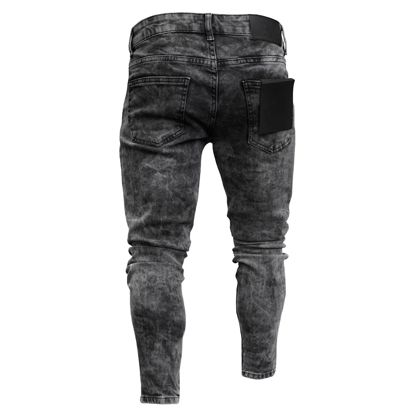 ZHANLINWU Men's Casual Ripped Jeans - Hip Hop Distressed Denim - Buy Center US