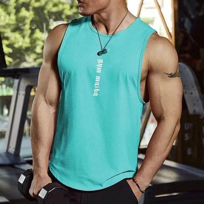 RUASPV Men's Summer Bodybuilding Tank Top - Quick-Drying Casual Vest - Buy Center US