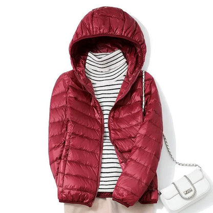2023 Women’s Ultralight Packable Puffer Jacket - 13 Colors Available - Buy Center US
