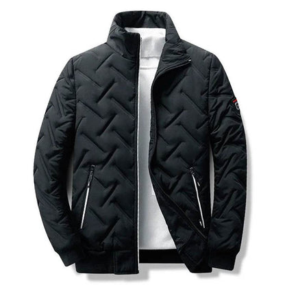 Men's Casual Lightweight Parka Jacket - Warm, Zipper Closure for Fall - Buy Center US