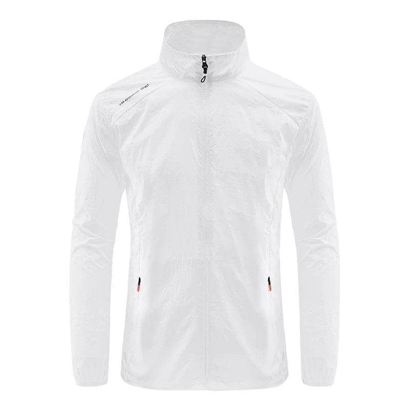 MuLS Men's Summer Windbreaker Jacket - Ultralight Casual Fishing Coat - Buy Center US