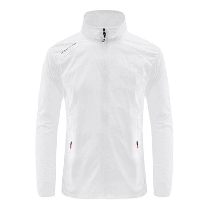 MuLS Men's Summer Windbreaker Jacket - Ultralight Casual Fishing Coat - Buy Center US