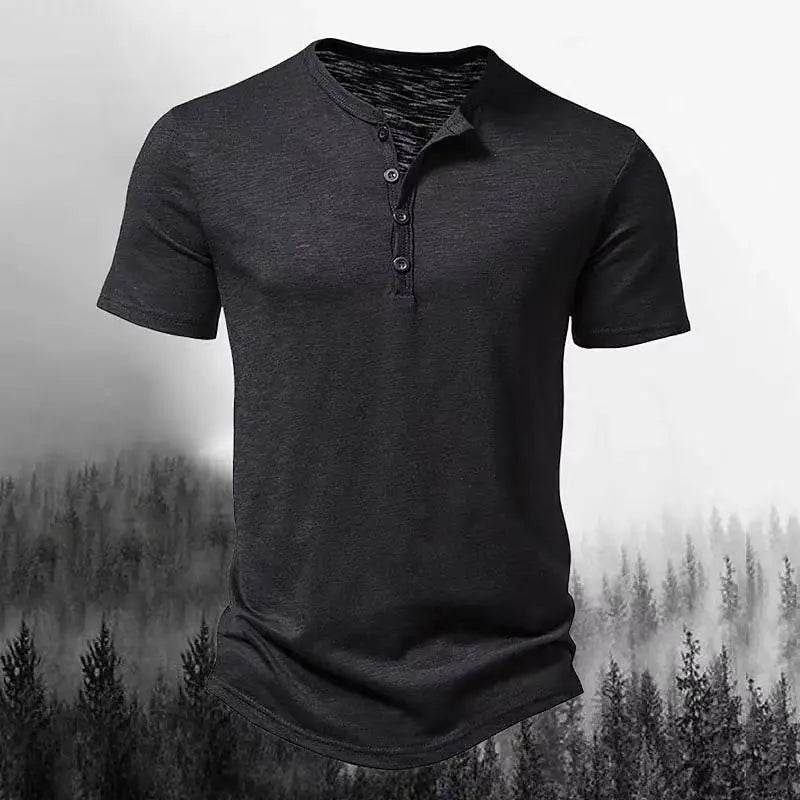 2024 Summer Men's Casual Polo T-Shirt - Short-Sleeve, Quick Dry Cotton - Buy Center US
