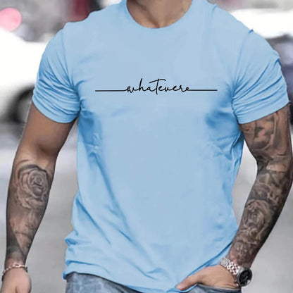 GUILAN Men's Casual Polyester T-Shirt - Lightweight Summer Round Neck - Buy Center US