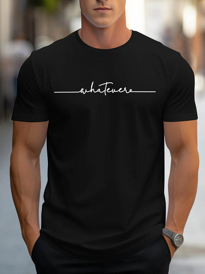 Men's Summer Casual T-Shirt - Lightweight Round Neck Breathable Top - Buy Center US