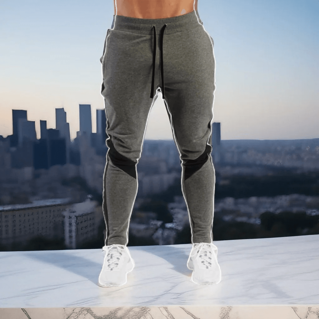 Men's Casual Joggers - Sportswear Pants for Gym & Fitness | Black - Buy Center US