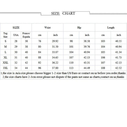 Tsingyi Plus Size Straight Jeans for Men - Stylish Cargo Denim Pants - Buy Center US