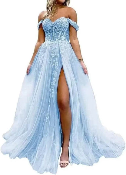 NIXUANYUAN Women's Evening Gala Dress - Sweetheart Lace A-Line Gown - Buy Center US