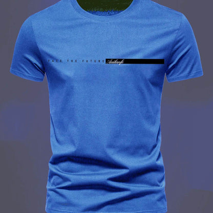 GUILAN Men's Casual Printed T-Shirt - Lightweight & Quick Dry for Summer - Buy Center US