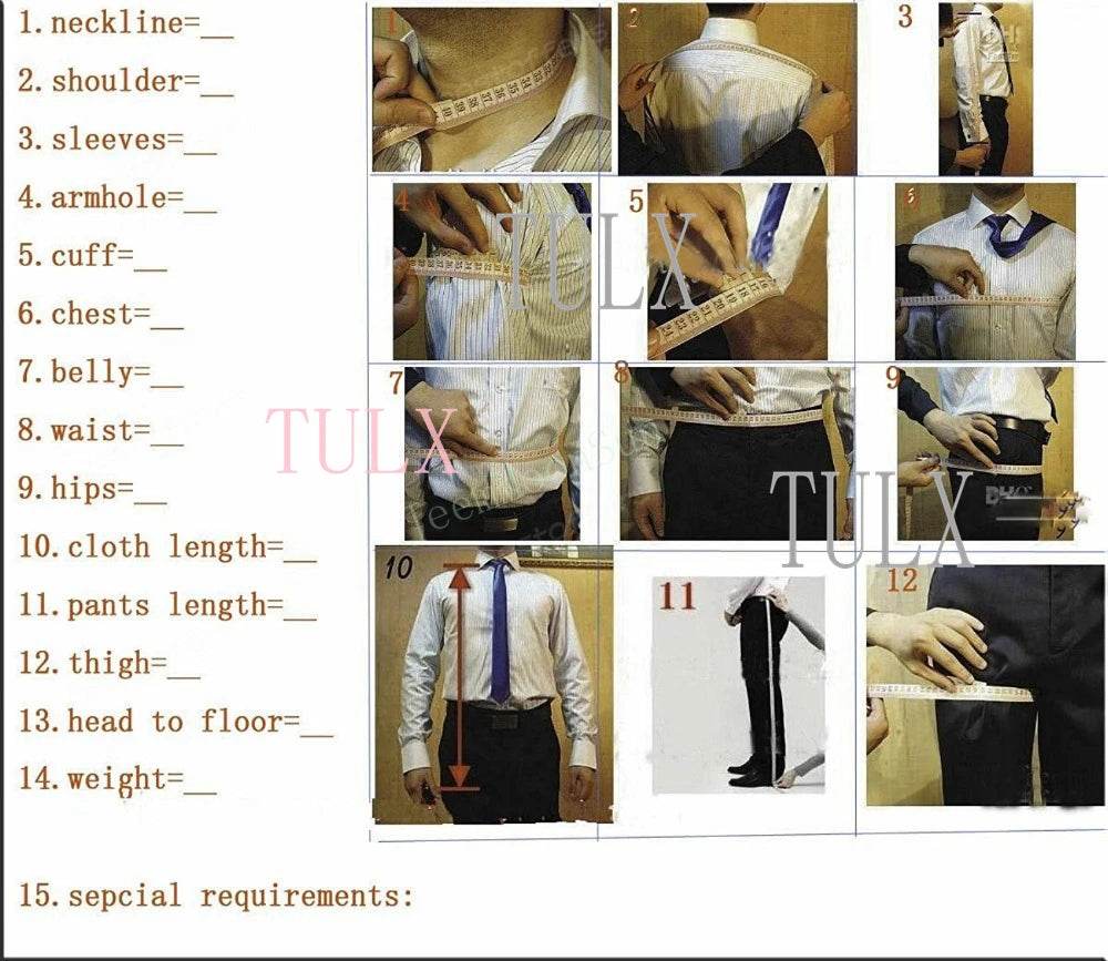 TULX White Linen Suit for Men - 2-Piece Wedding Tuxedo Set - Buy Center US