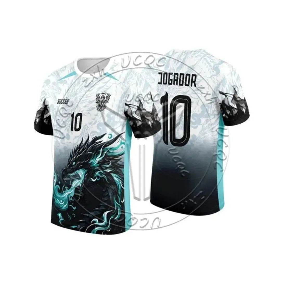 2025 Dragon Print Sweatshirt - Breathable Short-Sleeved T-Shirt for Men & Women - Buy Center US