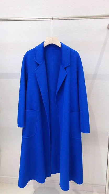 RosEvans Handmade Wool Coat - Double-Sided, Casual Style for Women - Buy Center US