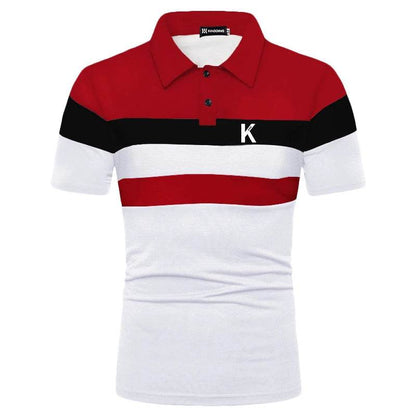 Men's Slim Fit Polo Shirt - Casual Short Sleeve, Breathable Summer Style - Buy Center US