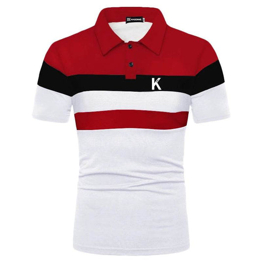 Men's Slim Fit Polo Shirt - Casual Short Sleeve, Breathable Summer Style - Buy Center US