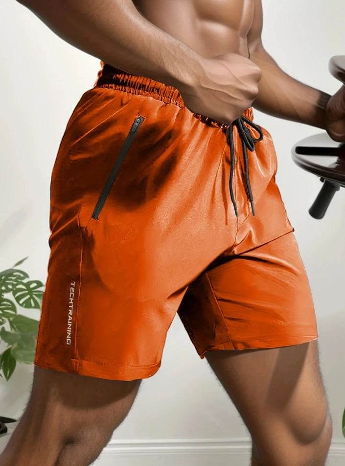 Men's Quick Drying Sports Shorts - Breathable Drawstring Waist for Summer - Buy Center US