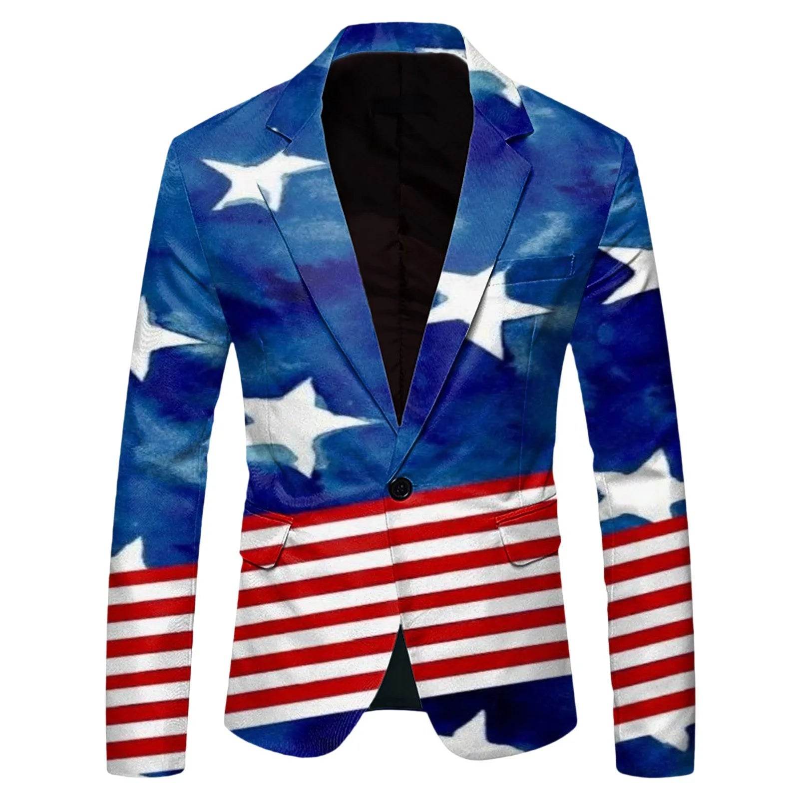 Stylish 3D Printed Jacquard Suit Jacket for Men - Business & Fashion - Buy Center US