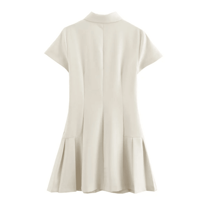 UNIZERA Women's Slim Fit Polo Dress - Casual Short Style for Spring - Buy Center US
