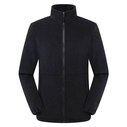 TRVLWEGO Men's Polar Fleece Jacket - Lightweight, Full Zip with Pockets - Buy Center US