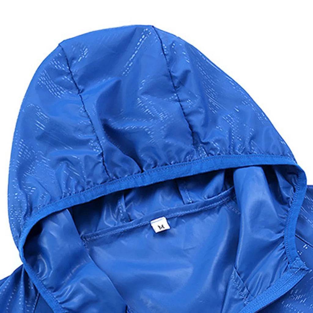 Waterproof Camping Rain Jacket - Men's & Women's Quick Dry Windbreaker - Buy Center US