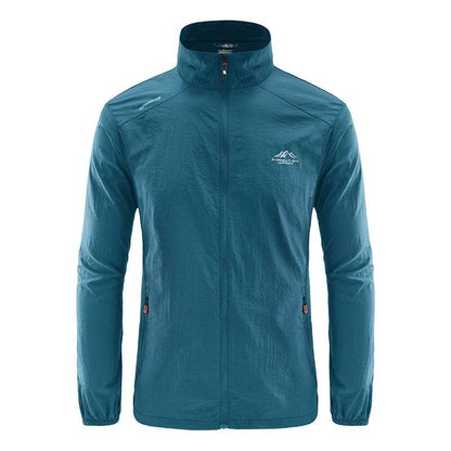 MuLS Men's Summer Windbreaker Jacket - Ultralight Casual Fishing Coat - Buy Center US