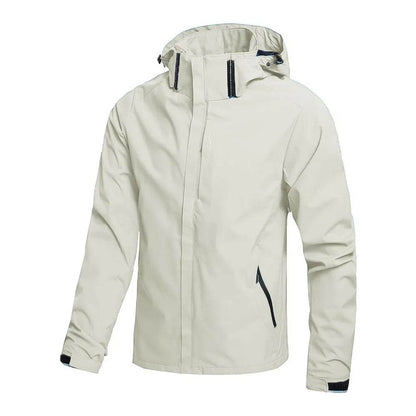 FURCW Men's Waterproof Rain Jacket - Lightweight Hooded Outdoor Coat - Buy Center US