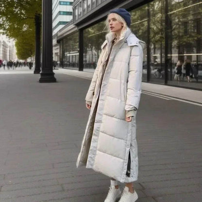 Nowsaa Women's Thick Warm Hooded Parka Coat - Autumn Winter Style - Buy Center US