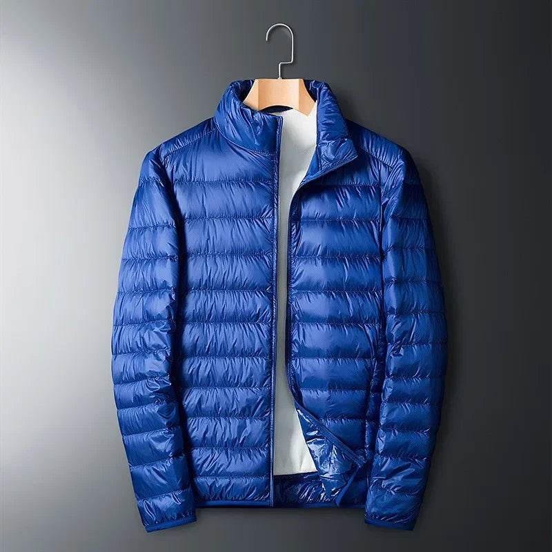 Men's Slim Fit Down Jacket - Super Light & Warm Winter Coat - Buy Center US