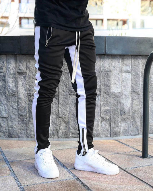 Men's Casual Hip Hop Joggers - Lightweight Skinny Sportswear Pants - Buy Center US