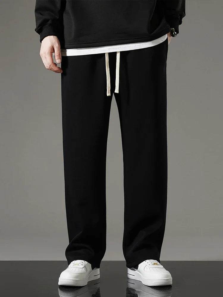 Men's Baggy Sweatpants - Casual Drawstring Trousers for Outdoors - Buy Center US