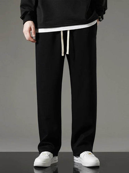 Men's Baggy Sweatpants - Casual Drawstring Trousers for Outdoors - Buy Center US