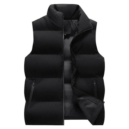 Men’s Winter Vest – Windproof Sleeveless Jacket with Thick Padding - Buy Center US