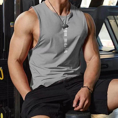RUASPV Men's Summer Bodybuilding Tank Top - Quick-Drying Casual Vest - Buy Center US