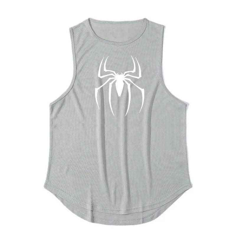 Men's Bodybuilding Stringer Singlet - Spring/Summer Workout Shirt - Buy Center US