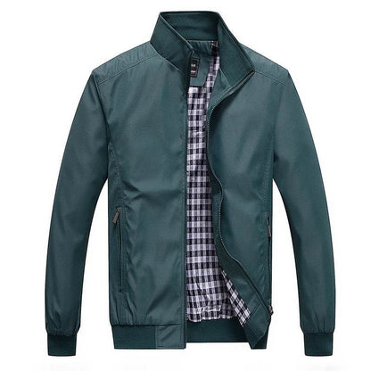 Men's Casual Jacket - Loose Fit Spring Autumn Baseball Cardigan - Buy Center US