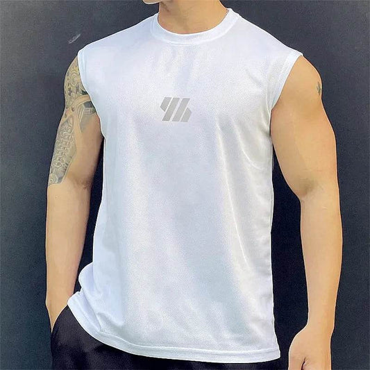 DFKDZG Men's Summer Jogging Vest - Breathable Mesh Tank Top - Buy Center US