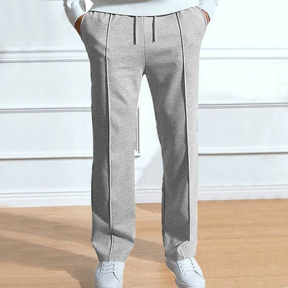 2024 Men's Casual Solid Color Pants - Lightweight Loose Fit Style - Buy Center US