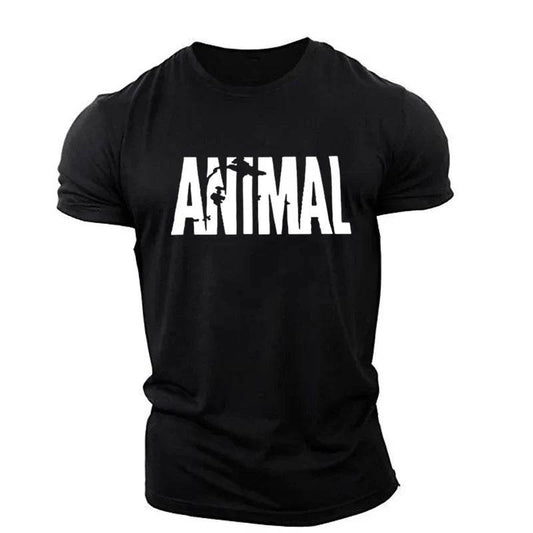 Animal Letter Graphic T-Shirt for Men and Women - Casual Oversized Style - Buy Center US