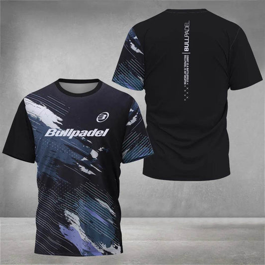 Cool Padel Men's Breathable Quick Dry Summer Tee - Casual & Lightweight - Buy Center US