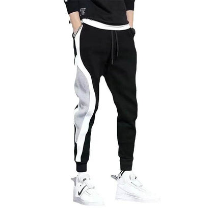 2024 Men's Wide Loose Casual Pants - Breathable Patchwork Sports Trousers - Buy Center US