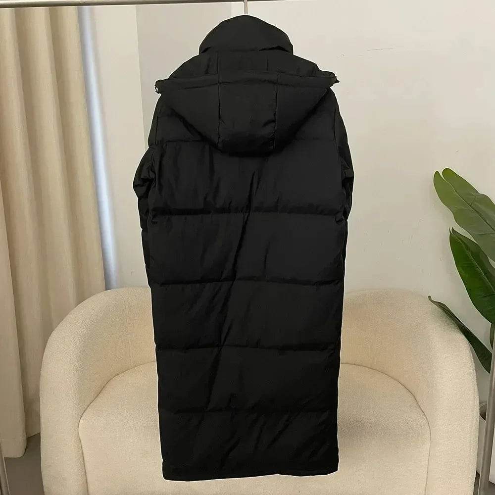 Black Gold Women’s Down Jacket - Thickened Warm Winter Coat - Buy Center US