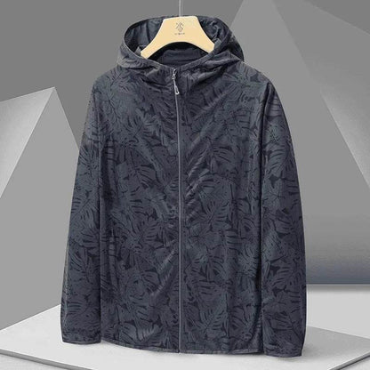 2025 Men's Hooded Sunscreen Jacket - Quick Dry UV Protection Coat - Buy Center US