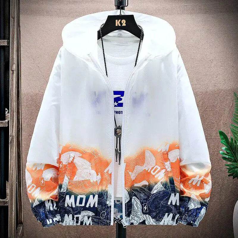 ZHUIHUASHA Thin Hooded Sunscreen Jacket for Men & Women - Casual Outdoor Wear - Buy Center US