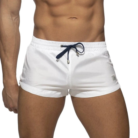 Men's Spring Summer Ultra Shorts - Elastic Waist Drawstring Beach Wear - Buy Center US