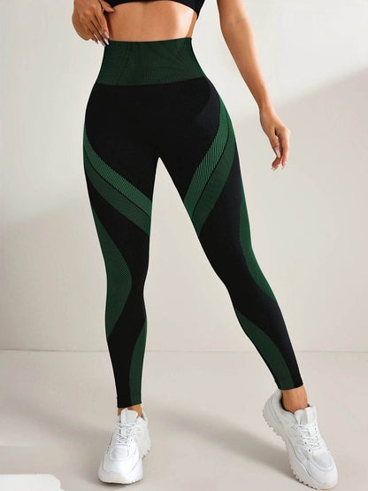 Women's High Waist Yoga Leggings - Seamless Tummy Control & Stretchy - Buy Center US