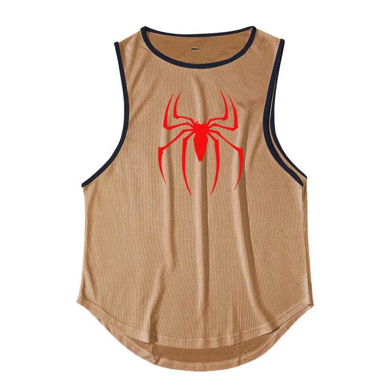 Men's Bodybuilding Stringer Singlet - Spring/Summer Workout Shirt - Buy Center US