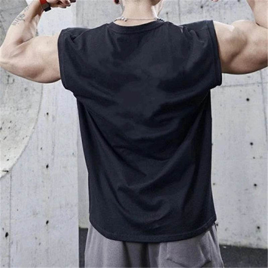 Men's Bodybuilding Tank Tops - Summer Fitness Sleeveless Workout Shirts - Buy Center US